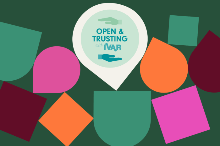 Open and Trusting IVAR logo.